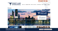 Desktop Screenshot of first-law.com