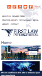 Mobile Screenshot of first-law.com